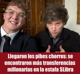 El empresario Hayden Davis, creador de $Libra, transfirió 507.400 dólares apenas 42 minutos después de que Milei publicase una foto con él en la Rosada. También envió 1.275.000 un día antes de que el Presidente publicitara el lanzamiento del token y nada menos que 1.900.000 24 horas antes de que Novelli, su contacto con Milei, abriera sus cajas de seguridad en el Banco Galicia.