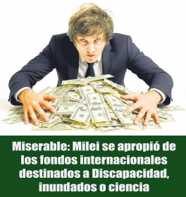 El miserable Gobierno anarco capitalista de Javier 