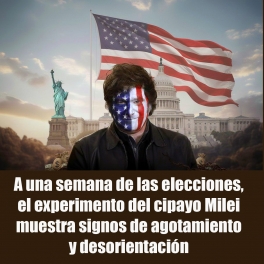 Entre el colapso económico, la pérdida de relato y el avance de sus propios aliados, Javier 