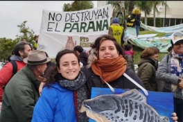 Nadia Burgos: El Paraná no necesita más dragado, necesita justicia