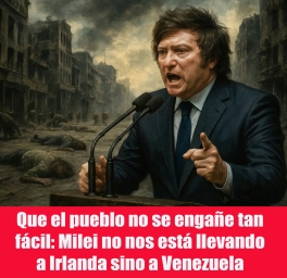La Argentina de Javier Milei no se está acercando al desarrollo: está profundizando un modelo rentista que destruye industria, capital humano y movilidad social. El autoritarismo del gobierno libertario nos empuja a repetir la lógica que hundió a Venezuela: vivir de lo que tenemos en vez de construir lo que necesitamos. El EE.UU. de Donald Trump obligó a sus industrias a repatriar sus fábricas para hacer a América grande de nuevo, Argentina las cierra. 