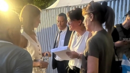 Vecinos de Colón le recordaron al porteño Frigerio que fue elegido para defender los intereses de los entrerrianos