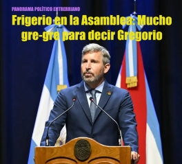 El gobernador Rogelio Frigerio, en su discurso ante la Asamblea Legislativa del 18 de febrero 2026, marcado por el autoelogio y un optimismo que contrasta con la experiencia cotidiana de miles de entrerrianos, reivindicó el doble título de haber salvado a la provincia del desastre y de estar generando las bases de un destino de grandeza y bienestar. 