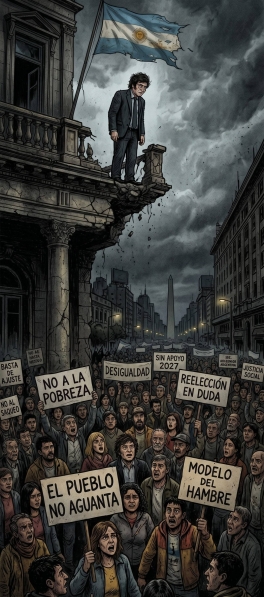 Como lo delató en sus últimas apariciones públicas, a Milei le cuesta cada vez más mostrar resultados ante una sociedad sobreajustada que vive como una estafa la saga de Adorni y los casos que alimentan el fuego a la indignación. Ni siquiera la baja de la inflación en abril con respecto a marzo alcanzó para cambiar la tendencia y los aumentos en trenes, colectivos y combustibles preocupan hacia adelante. 