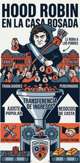El contraste es obsceno. Por un lado, se le pide al ciudadano común un 