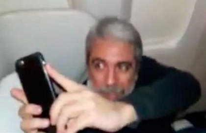 Escrache “anti K”: Aníbal “la Morsa” Fernández fue increpado en un vuelo a Londres