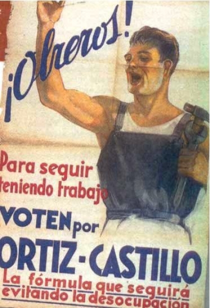Con Fraude Patriótico, ganan las elecciones, el radical Roberto M. Ortiz y el conservador Ramón S. Castillo