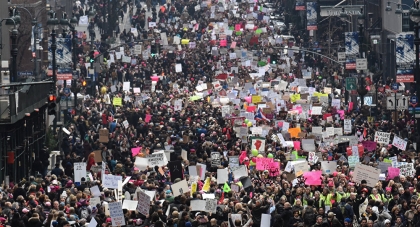 Más de 2 millones de personas marcharon contra Trump en todo Estados Unidos