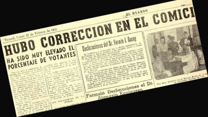 Héctor Maya lleva al triunfo, en Entre Ríos, al naciente peronismo