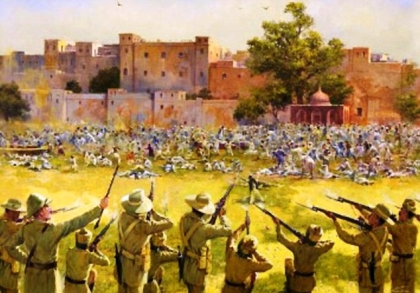 Masacre de Amritsar: tropas británicas ametrallan una multitud de hindúes desarmados