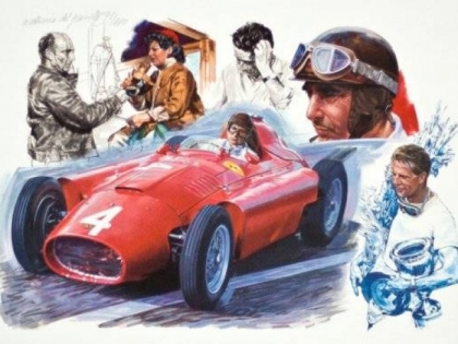 Juan Manuel Fangio, quíntuple campeón de Fórmula 1