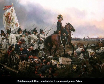 En España, tiene lugar la batalla de Bailén, donde participó José de San Martín