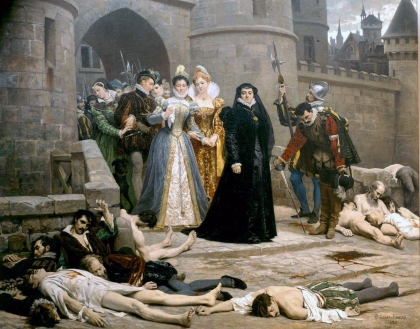 Matanza en la noche de San Bartolomé: en París, los católicos asesinan a más de 3000 hugonotes