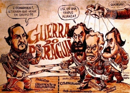 Comienza la guerra de la Triple Infamia y el exterminio del Paraguay