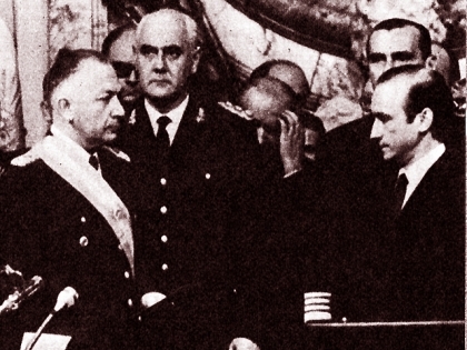 Las Fuerzas Armadas destituyen al general Levingston como presidente de facto