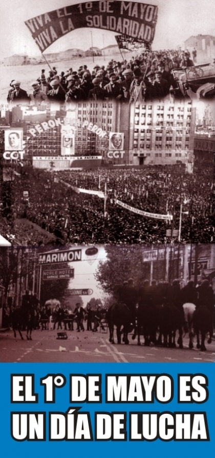 Día de los Trabajadores, una tradición de conquistas sociales logradas por la lucha popular
