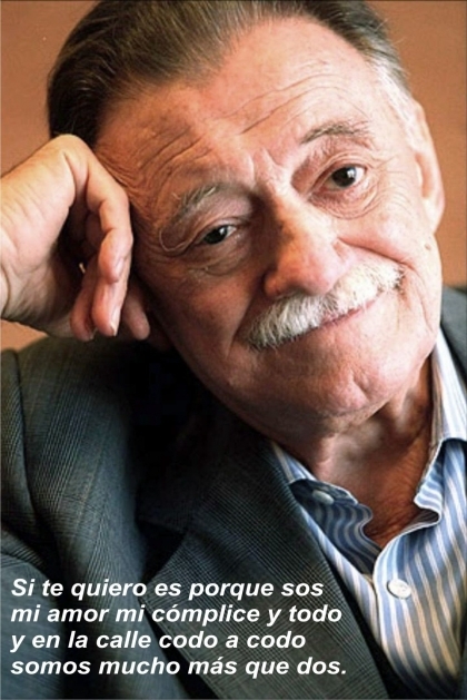 Mario Benedetti: Que en mi país la gente viva feliz aunque no tenga permiso