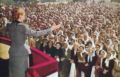 Eva Perón y el Partido Peronista Femenino