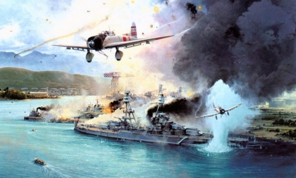 La Marina Imperial Japonesa lanza su ataque a Pearl Harbor