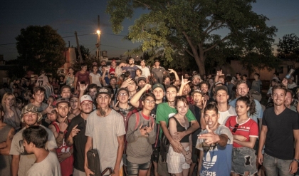El Frente Entrerriano Federal desarrolló una competencia de rap en el barrio Mosconi II