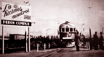 Juan PerÃ³n nacionaliza los ferrocarriles britÃ¡nicos y franceses