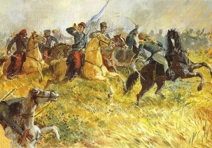 Triunfo republicano en la batalla de Ituzaingó