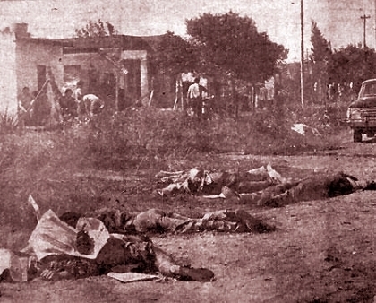 En el Gran Buenos Aires, la Triple A perpetra la masacre de Pasco contra militantes de la JP
