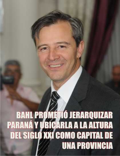 Adán Bahl: Nosotros queremos hacer de Paraná un mejor lugar donde vivir