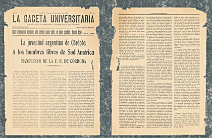 Reforma Universitaria: La Juventud Argentina de Córdoba a Los Hombres Libres de Sudamérica