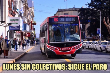 Se cumple el cuarto día consecutivo de paro de colectivos en Paraná