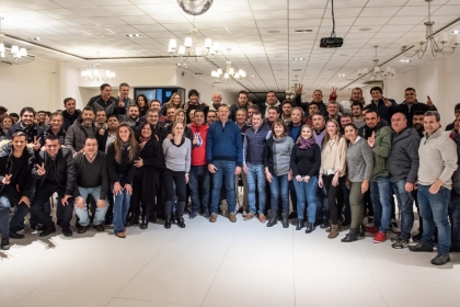 El peronismo paranaense realizó un acto con todos los precandidatos