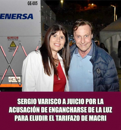 Pedirán condena para Sergio Varisco por engancharse de la luz