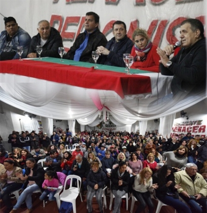 José Cáceres: “El peronismo marcha unido para derrotar en las urnas al gobierno neoliberal e insensible de Macri”