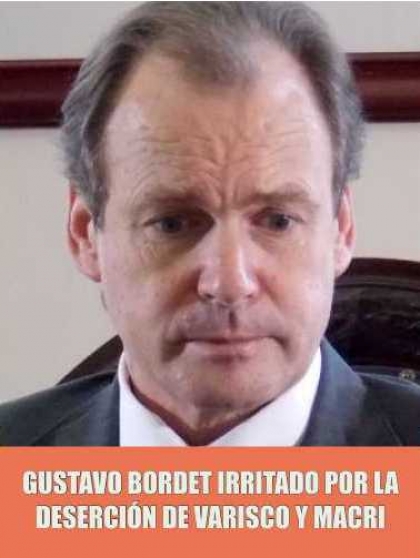 Gustavo Bordet irritado por la deserción de Varisco y Macri