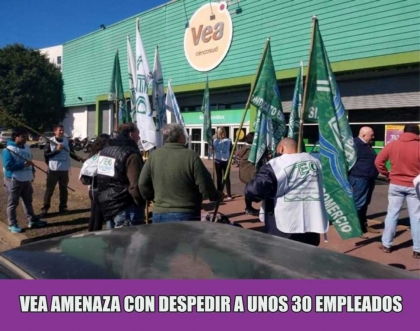 Amenazas de despidos: trabajadores del supermercado Vea de Paraná en alerta y movilización