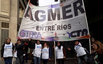 Contundente paro y movilizaciÃ³n nacional de CTERA