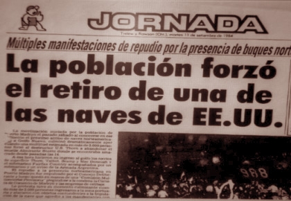 El Madrynazo: ¡Pueblo, coraje, al yanqui dale el raje!