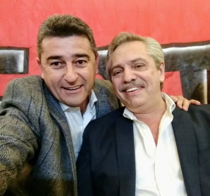 Hugo Retamar participó de la “cena alfonsinista” con Alberto Fernández