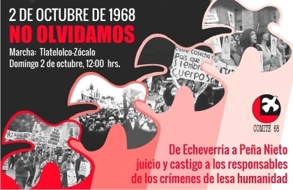 Matanza de Tlatelolco: En la Ciudad de México, el ejército asesina a civiles, mayormente estudiantes