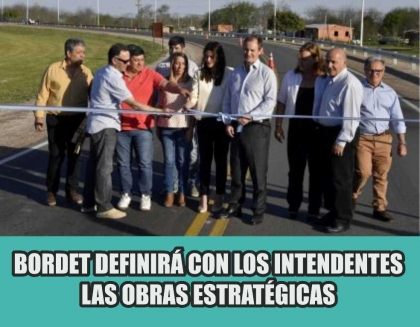 Gustavo Bordet continuará definiendo junto a los intendentes las obras estratégicas para cada ciudad