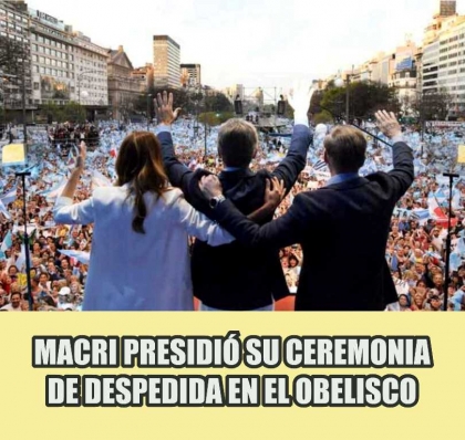 Aunque no pudo juntar un millón, llamó a dar vuelta la elección