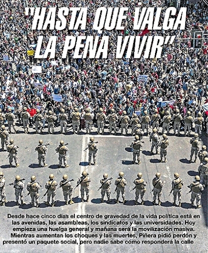 La resistencia al neoliberalismo copó las calles de Chile