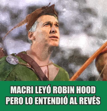 Clientelismo Hood Robin para favorecer a los ricos