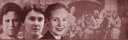Las Mujeres Votan por Primera Vez, Eva Perón lo hace desde su lecho de enferma