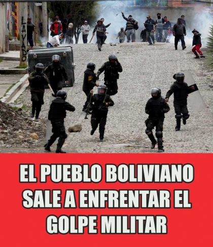 Bolivia arde: la guerra en La Paz
