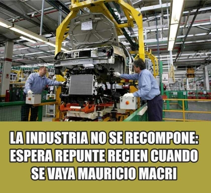 Macri lo hizo: se despide con el nivel más bajo de uso de la capacidad instalada en la industria