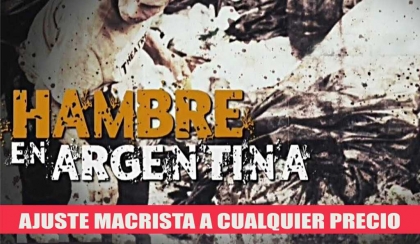 Gestión Macri: el 9,3% de la población urbana padece hambre