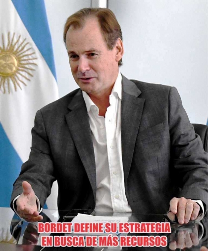 Bordet define su estrategia en busca de más recursos
