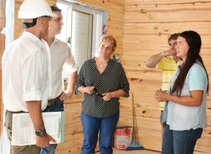 Primer barrio entrerriano con madera de alta prestación