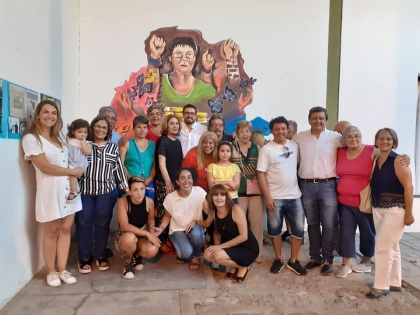 Emotivo y justo homenaje a Gilda Vargas en Tala